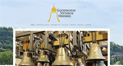 Desktop Screenshot of glockenmuseum-stiftskirche-herrenberg.de